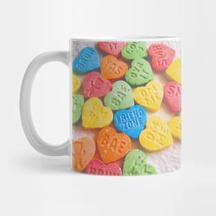 Candy Hearts Mug